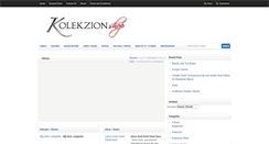 Desktop Screenshot of kolekzionshop.com